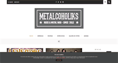 Desktop Screenshot of metalcoholiks.com